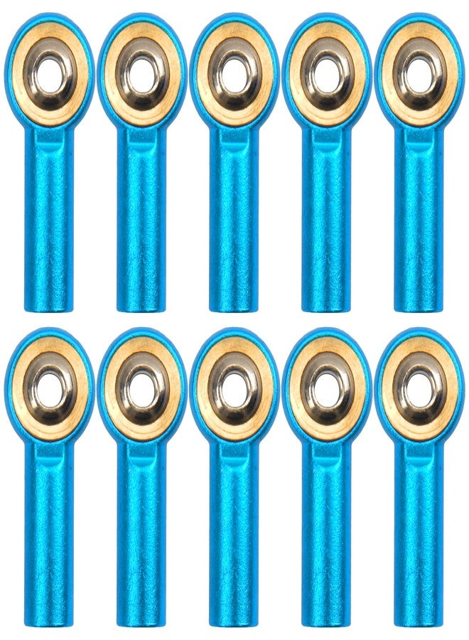 Vgoohobby 12Pack Vgoohobby Aluminum M4 Link Rod Tie Rod End Ball Head Joint Holder CW 26mm Compatible with Axial Redcat HPI Traxxas HSP 1/10 RC Car Truck Buggy Crawler (Blue) - Image 1