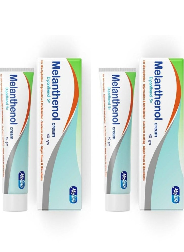 MELANO Melanthenol cream 40g 2 Pcs 