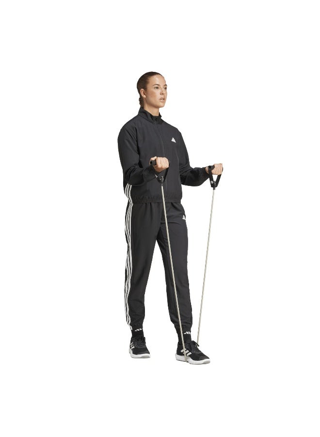 Adidas Adidas We 3S Woven Jkt Black Track Top Track Tops For Women - Image 4