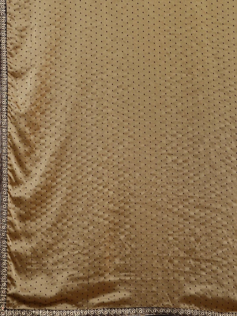 LACOSSI Pure Fancy Georgette Embroidery Saree Rich Pallu Design Lace Zari Work Trendy Special Occassion Wear, women sarees With Unstitched Blouse Piece (KANUPRIYA998SSSR01) - Image 5