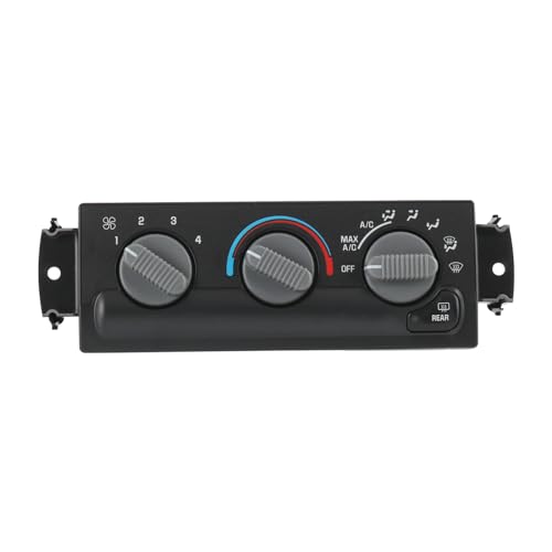 DICMIC A/C Heater Climate Control Module Compatible with 1999-2005 Chevrolet Blazer 1999-2001 GMC Jimmy 1999-2002 Oldsmobile Bravada Replace# 599-261, 15098966 - Image 1