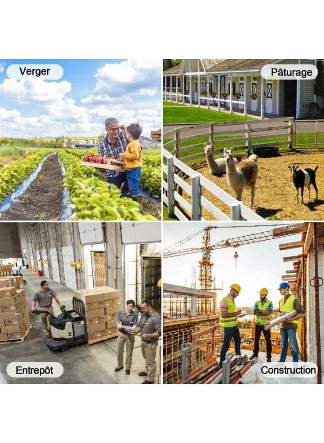 GENBOLT 4G LTE Solar Security Camera Outdoor Wireless, 2K PTZ Surveillance Camera with 15600mAh Battery, No WiFi Needed, PIR Human Detection, Auto Floodlight Alarm, Night Vision - Image 5