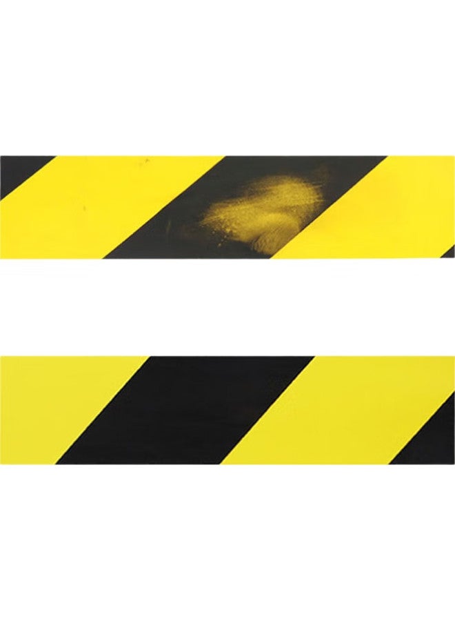Yongguan Warning Tape, Black And Yellow, 4.8Cm*33M*3 Rolls, Pvc Caution Line Isolation Tape, Fire Safety Sign, [Plastic Tube/Paper Tube Shipped Randomly] - Image 3