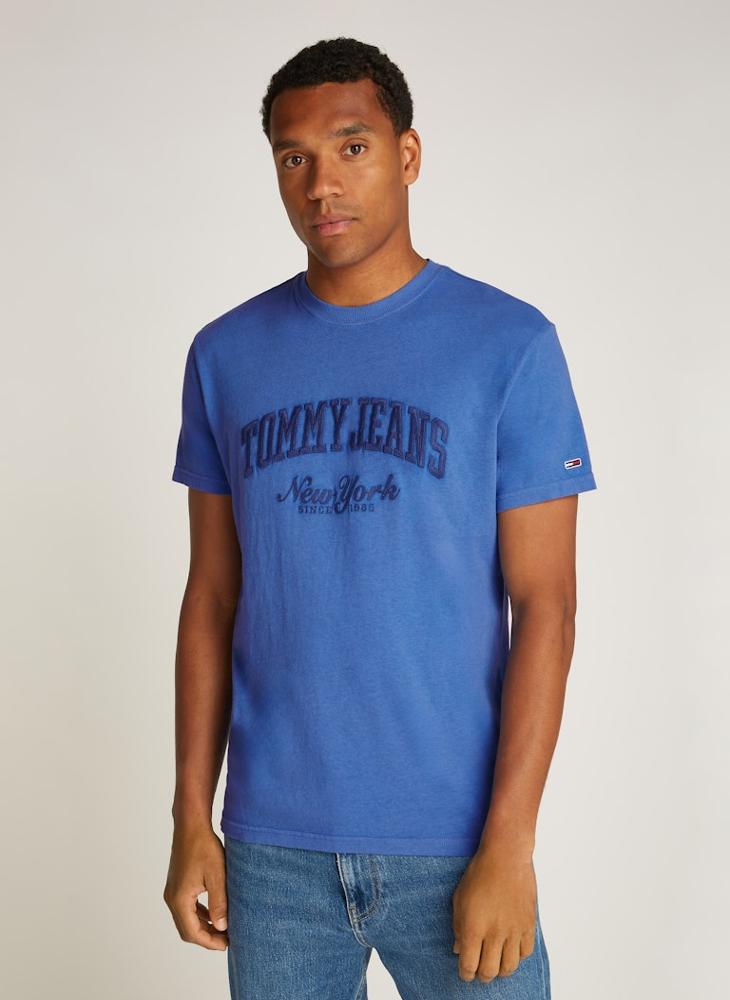 TOMMY JEANS - Graphic Logo Crew Neck T-Shirt - Image 1