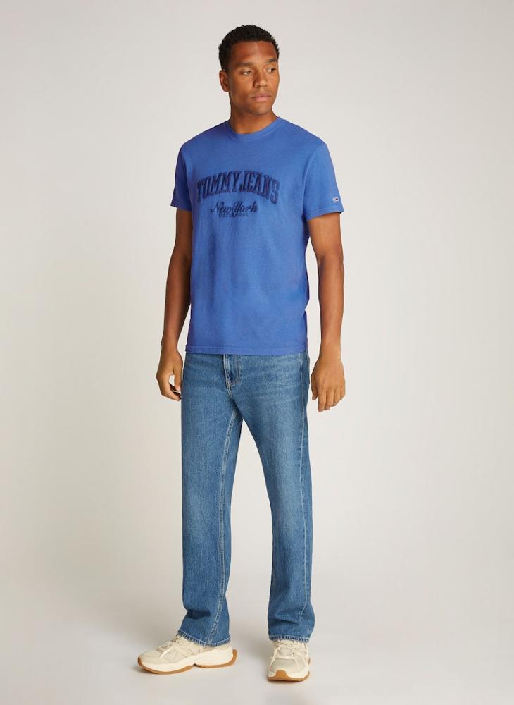 TOMMY JEANS - Graphic Logo Crew Neck T-Shirt - Image 1