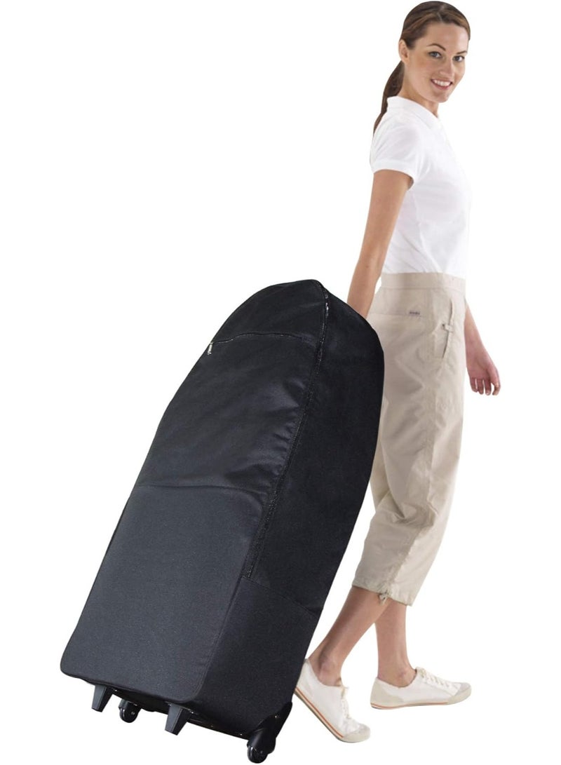 MASTER MASSAGE EQUIPMENT Apollo Professional Massage Chair Wheeled Carrying Case, Durable Portable Travel Bag with Wheels for Easy Transport, Dimensions 50.8 cm(W) x 110.5 cm(H) x 20.3 cm(D) - Image 3