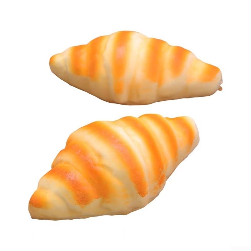 Realistic Conch Bread Decorative Model Soft PU Sponge For Bakery Display Home Decor Photography Prop - Image 4