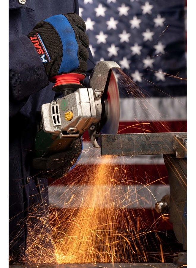 United Abrasives عجلات قطع عامة SAIT 23107 A60S (النوع 1/النوع 41 مسطحة) 7" x .045" x 5/8"، عبوة 50 - Image 4