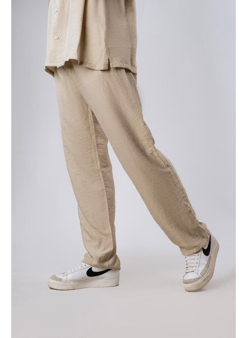 Premium Linen Pants, Relaxed Fit