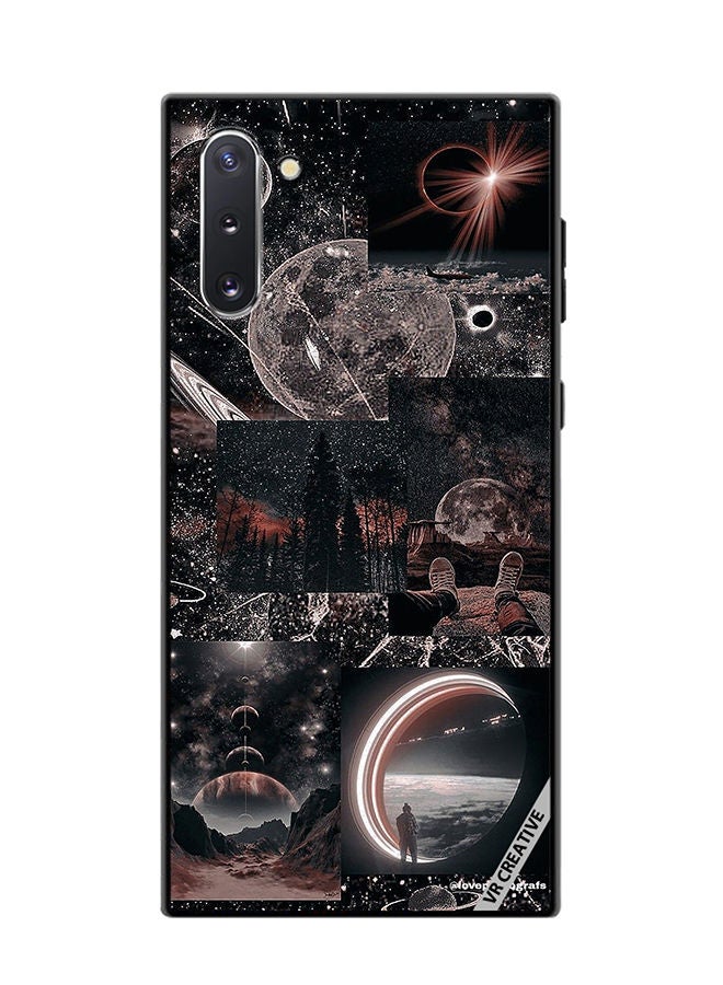 VR CREATIVE Protective Case Cover For Samsung Galaxy Note10 5G Galaxy Design Multicolour - Image 1