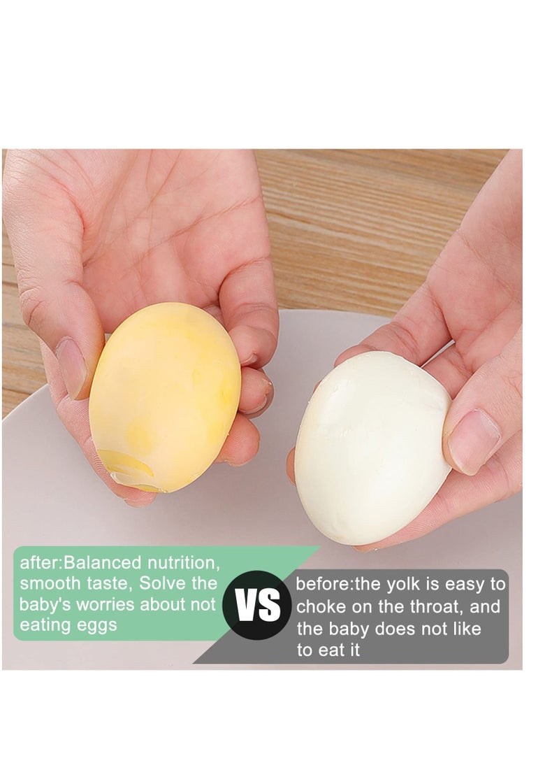 Excefore Electric Egg Yolk Mixer, Boiled Golden Egg Separator, Wireless Egg Spinning Maker, Egg Scrambler in Shell Shaker with USB Charger, for Home Kitchen Cooking Baking Mixing Egg (Green) - Image 5