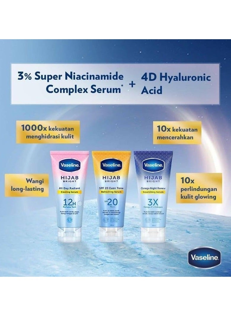 Vaseline Night Renew Nourish Serum 180ml - Image 2