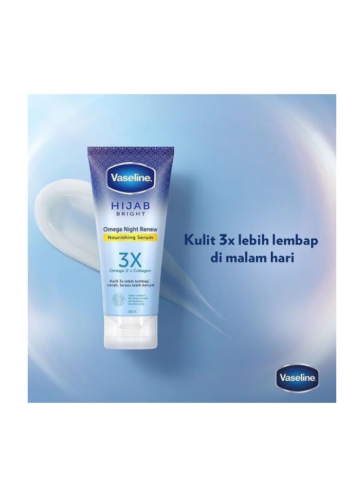 Vaseline Night Renew Nourish Serum 180ml - Image 4