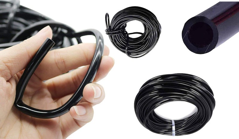 DIY Crafts 4 Meter., 1/4 PVC Pipe., Watering Tubing Hose 1/4 inch 8mm Pipe Garden Drip Pipe PVC Hose Irrigation System Watering Systems for Greenhouses Agriculture,La (4 Meter., 1/4 PVC Pipe.) - Image 4