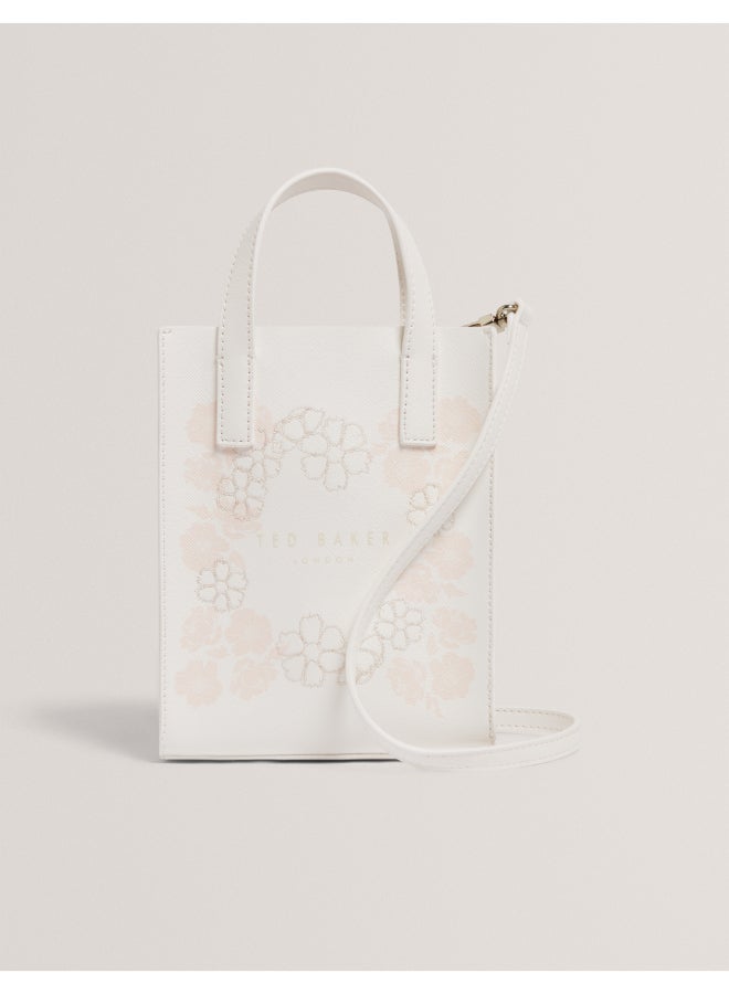 Ted Baker Embroidery Floral Mini Icon Bag - Image 1