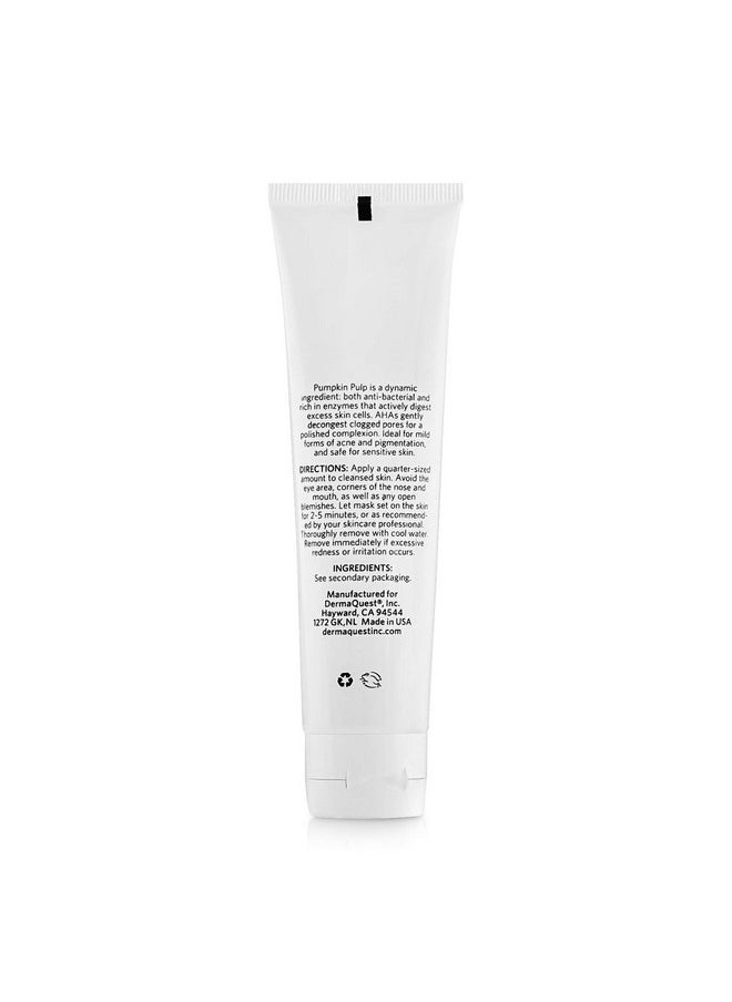 DermaQuest - Advanced Therapy Mini Pumpkin Face Mask - Rejuvenating And Brightening Acne Face Mask - Blackhead Face Mask For Women & Men - All Skin Types (2Oz) - Image 1