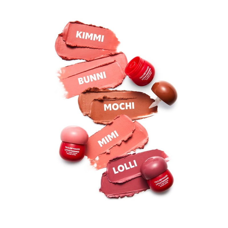 Trouble Maker Little Pudding Blurring Lip + Cheek Mousse Lolli Dee - Image 2
