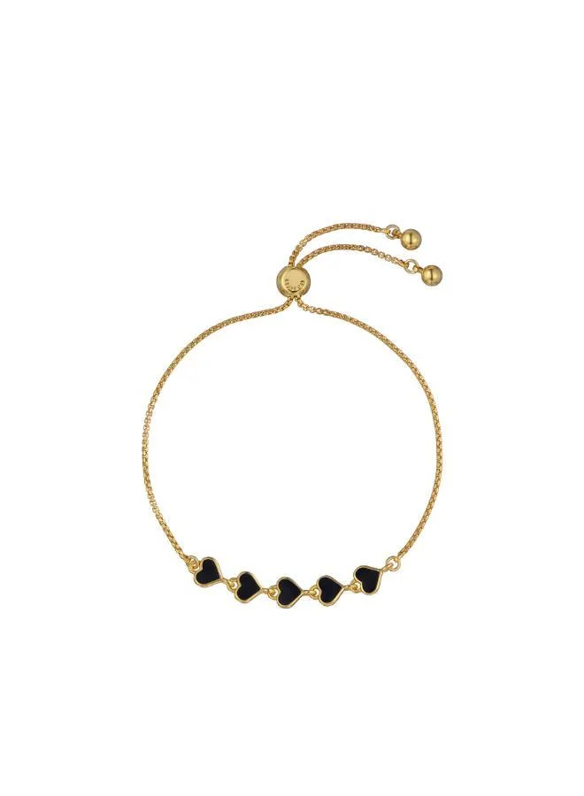 تيد بيكر Harriet Enamel Heart Adjustable Bracelet