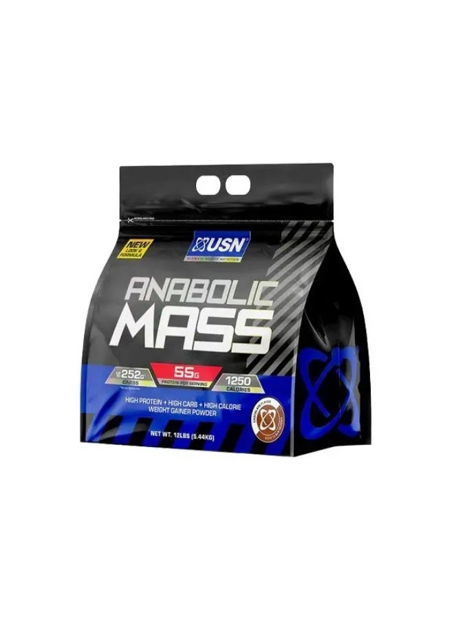 USN Anabolic Mass, Chocolate, 12 LB