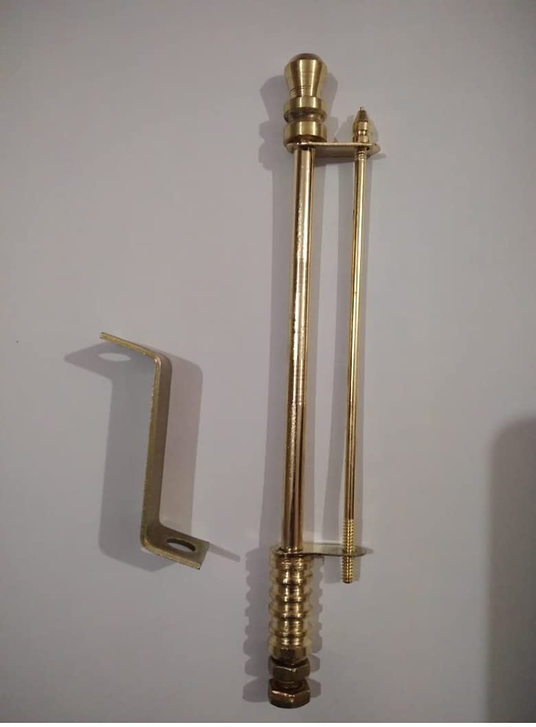 Autofetch Car Bonnet Dashboard Aluminium with Golden Metal Rod with Bracket for Toyota Innova (2005-2016) - Image 4