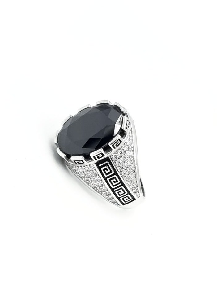 ماركة غير محددة خاتم فضة رجالي  - Image 2