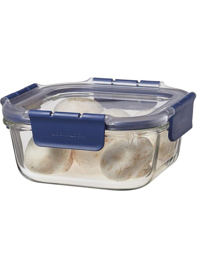 LOCK & LOCK Topclass Square Heat Resist. Glass Cont. 750Ml - Image 2