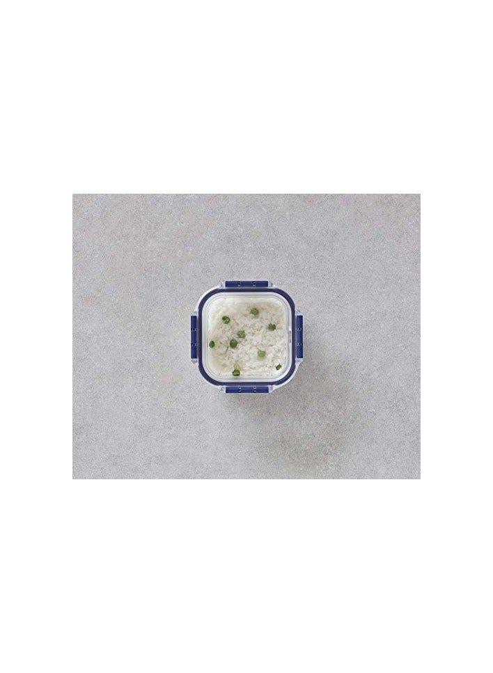 LOCK & LOCK Topclass Square Heat Resist. Glass Cont. 750Ml - Image 3