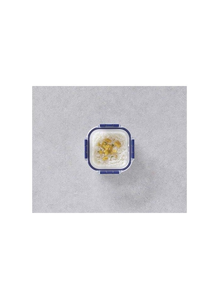 LOCK & LOCK Topclass Square Heat Resist. Glass Cont. 750Ml - Image 4