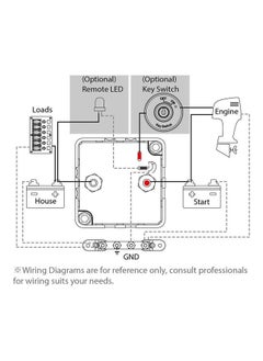 NIBEMINENT Voltage Sensitive Relay Automatic Charging 140A Dual Battery Isolator  - Image 4