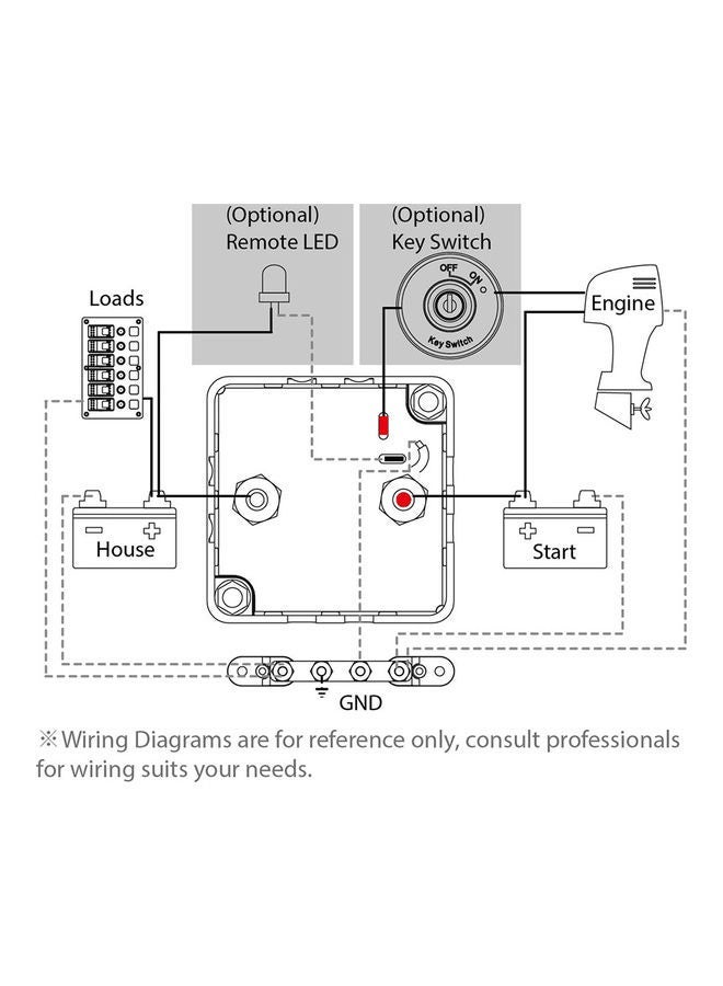 NIBEMINENT Voltage Sensitive Relay Automatic Charging 140A Dual Battery Isolator  - Image 4
