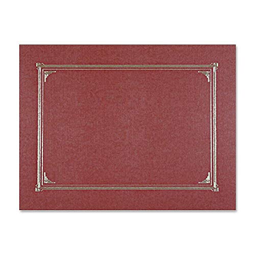 Geographics 45333 Certificate/Document Cover, 12 1/2 x 9 3/4, Burgundy (Pack of 6) - Image 4