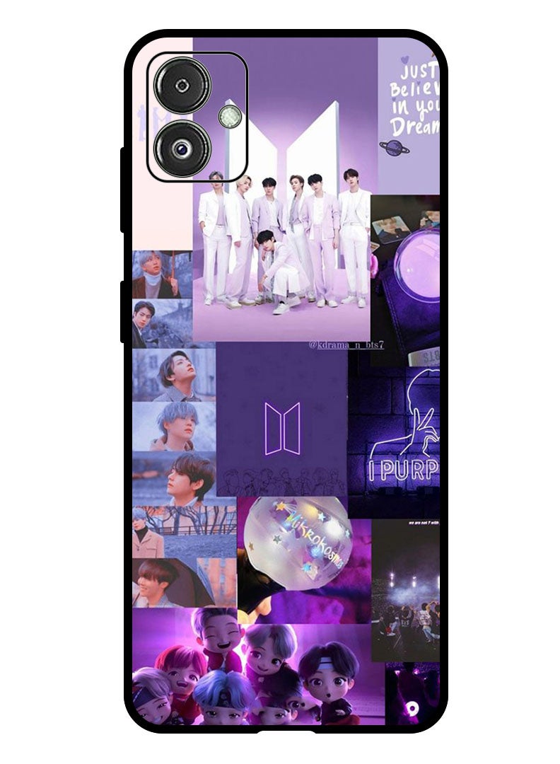 Theodor Protective Case Anti Scratch Shock Proof Bumper Cover For Samsung Galaxy F14 BTS collage - Image 1