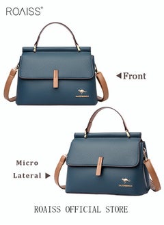 roaiss Texture Shoulder Crossbody Bag Fashion Elegant Exquisite Multi-pocket Charm High-Quality Fabric Large Capacity Handbag for Women/Mother/Girl Friend Gift  - Image 5