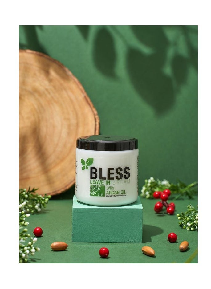 Bless Bless Leave In Cream With Argan Oil White 450 Ml  - Image 4