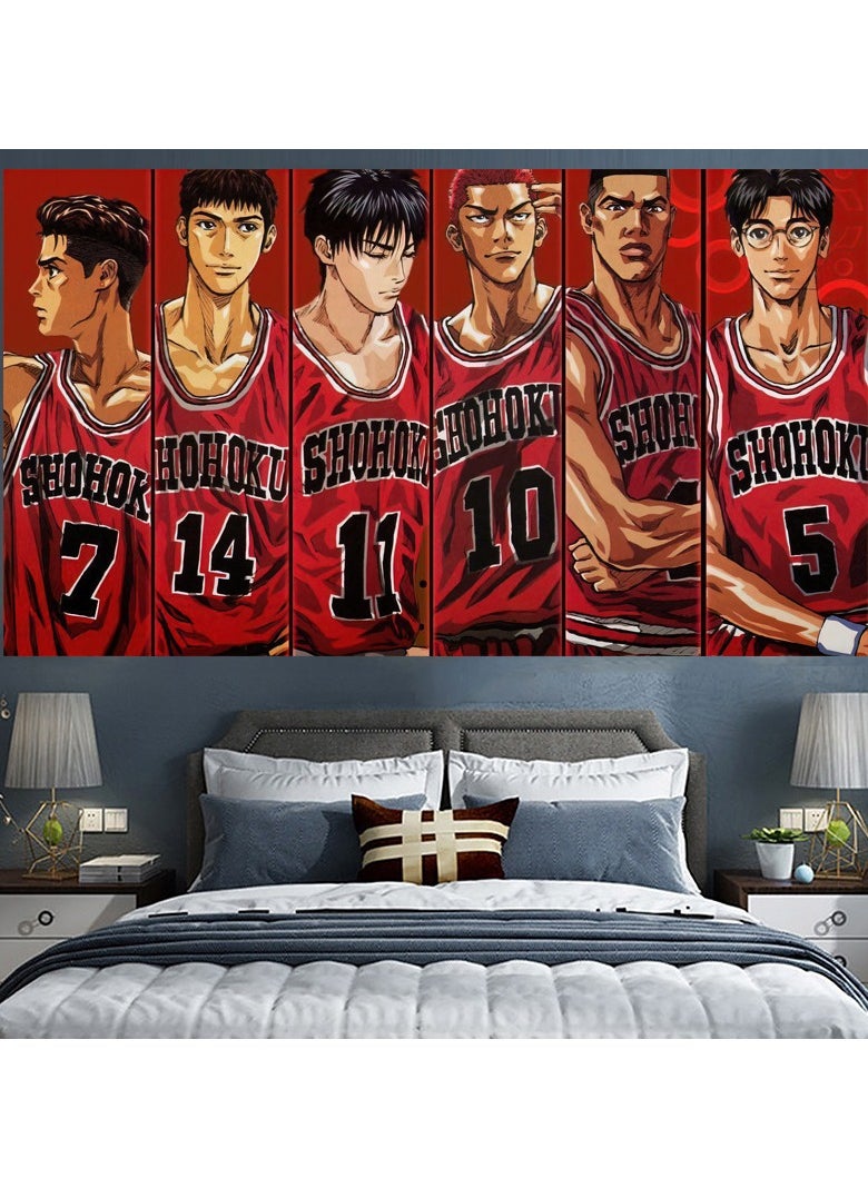 KUYING New Slam Dunk Master Extra Large Room Bed Decoration Wall Cloth 