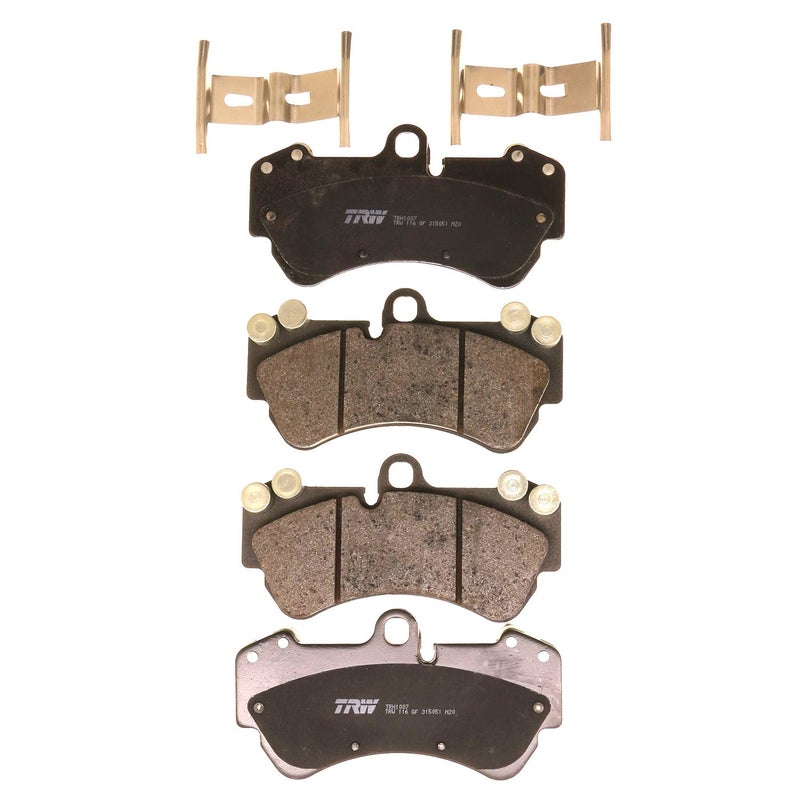 TRW Pro TRH1007 Disc Brake Pad Set For Porsche Cayenne 20032006 Front And Other Applications