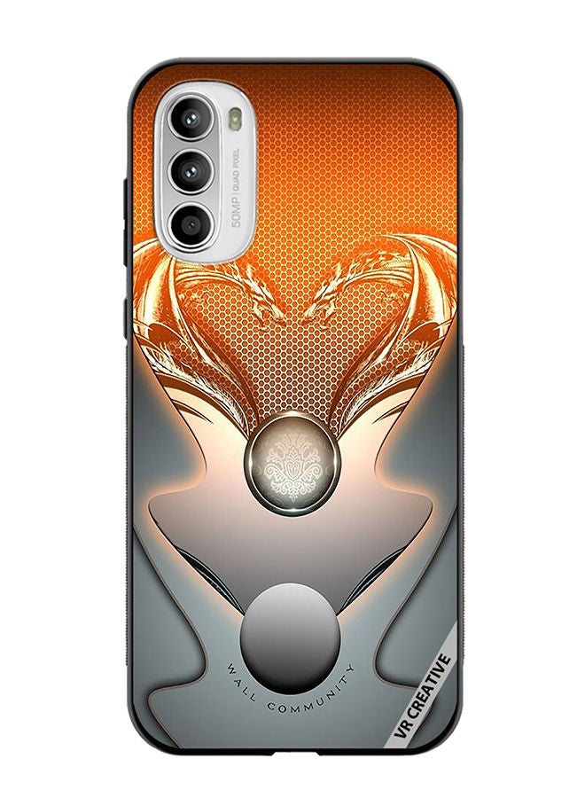 VR CREATIVE Protective Case Cover For Motorola Moto G82 Wall Community Design Multicolour - Image 1