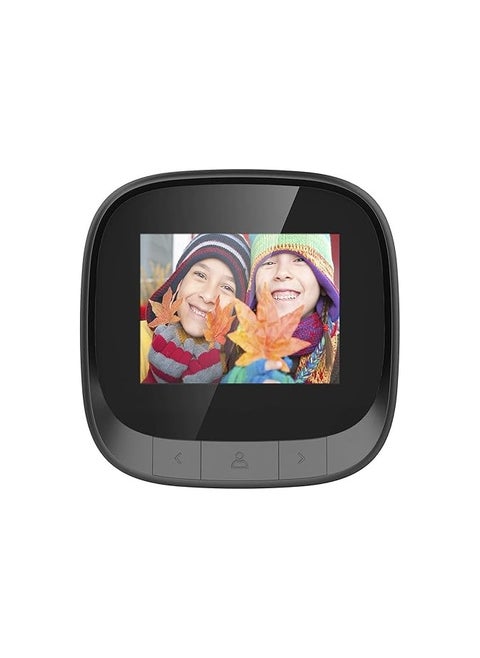 DD3S Smart Video Doorbell – Digital Peephole Security Camera with 2.4" LCD Display, 90° Wide Angle, Home Visual Monitoring System