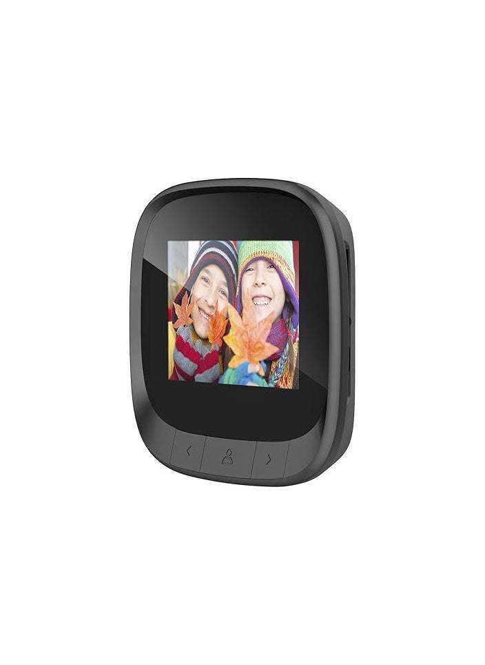 Generic - DD3S Smart Video Doorbell – Digital Peephole Security Camera with 2.4" LCD Display, 90° Wide Angle, Home Visual Monitoring System - Image 1