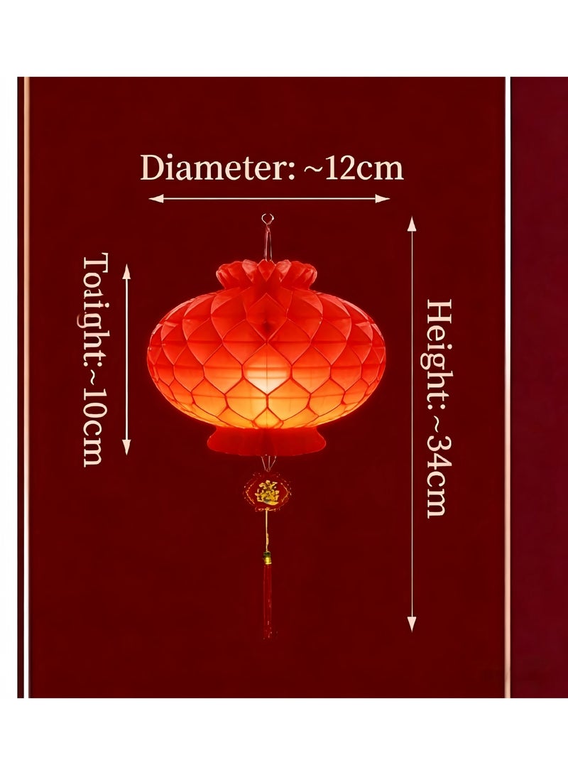 20Pcs Red Honeycomb Lanterns | Eid & Ramadan Decor for Middle East - Image 5