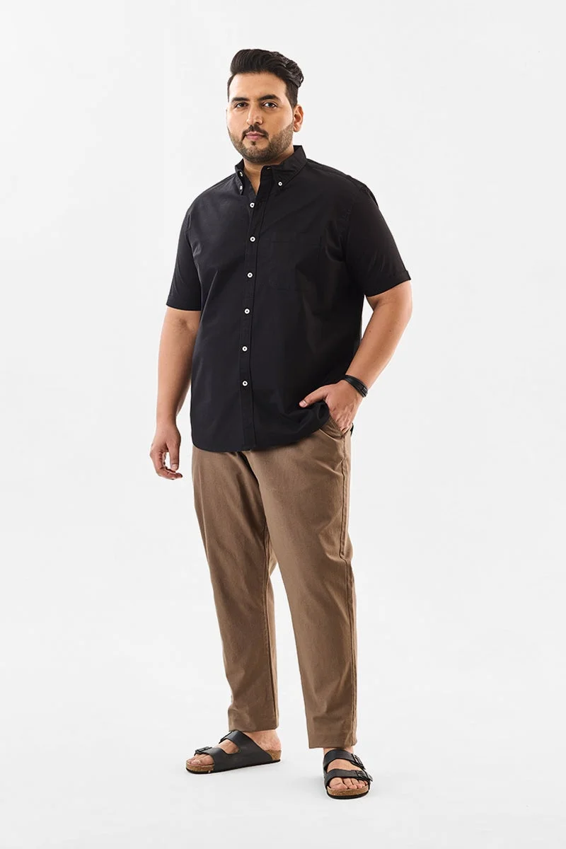 SNITCH Regular Fit Stretch Plus Size Shirt