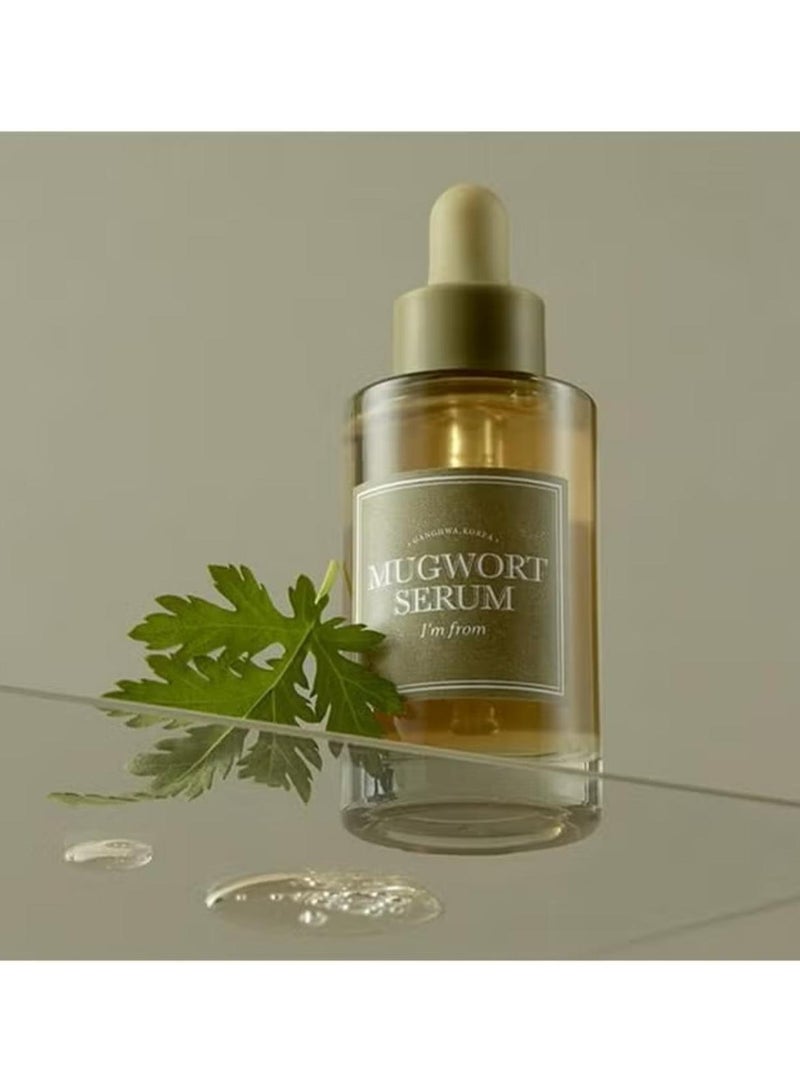 I'M FROM Mugwort Serum 57% Calming Serum For Face With 57% Korean Mugwort Extract Great For Soothing Sensitive Irritated Skin Water Gel Texture Without Stickiness 1.01 Fl.Oz / 30Ml - Image 3