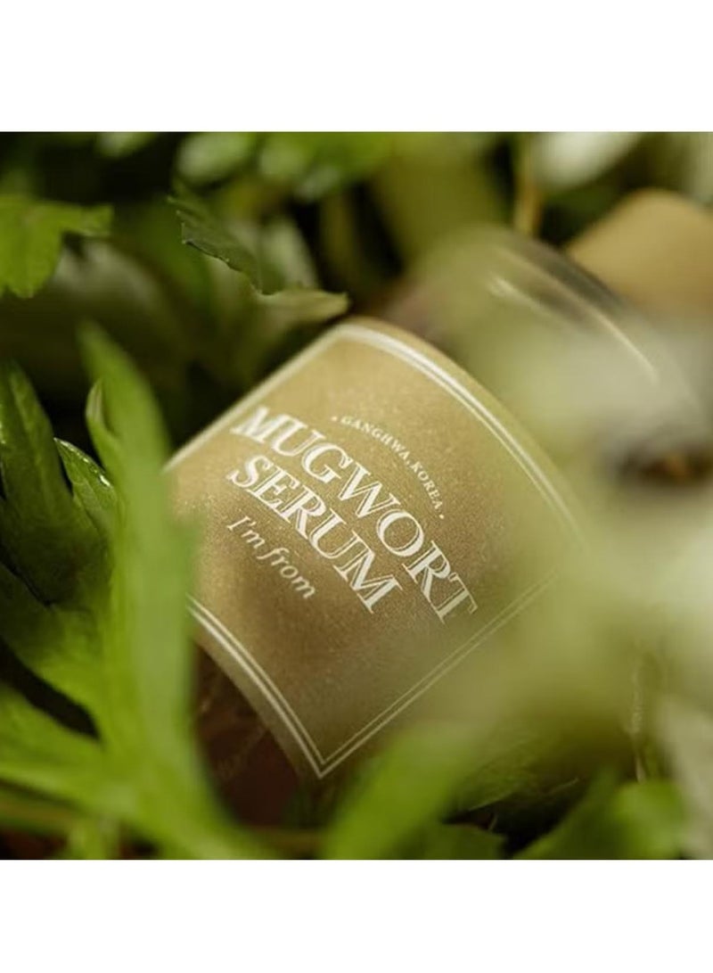 I'M FROM Mugwort Serum 57% Calming Serum For Face With 57% Korean Mugwort Extract Great For Soothing Sensitive Irritated Skin Water Gel Texture Without Stickiness 1.01 Fl.Oz / 30Ml - Image 5
