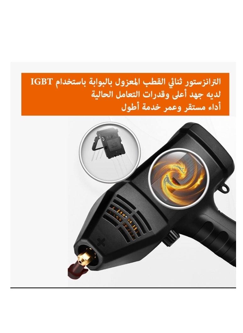 GearZone - 220V-60Hz-3000W Handheld Portable Electric Welding Machine, Automatic Digital Smart Welding Machine With Current Adjustment Handle - Image 1