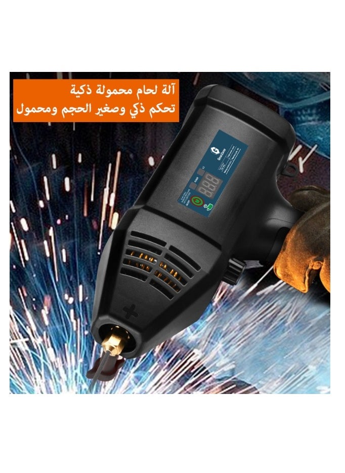 GearZone - 220V-60Hz-3000W Handheld Portable Electric Welding Machine, Automatic Digital Smart Welding Machine With Current Adjustment Handle - Image 1