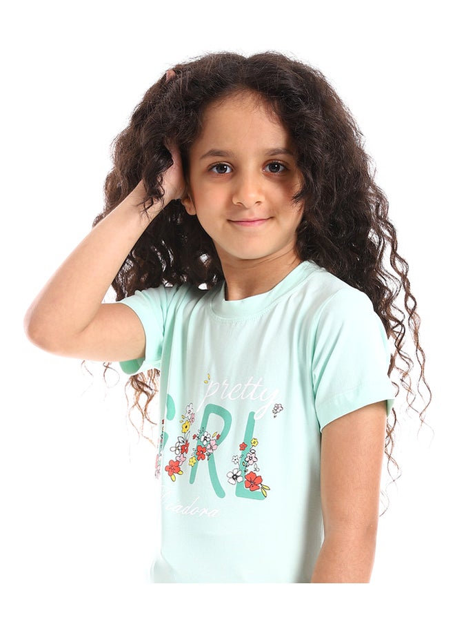 DIADORA - Girls Cotton Printed T-Shirt - Image 1