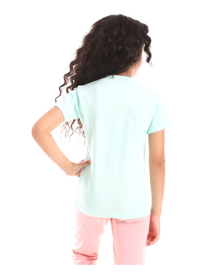 DIADORA - Girls Cotton Printed T-Shirt - Image 1