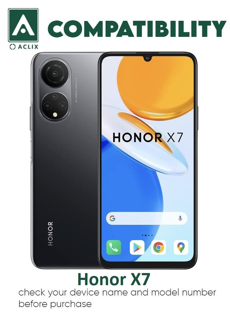 ACLIX 3 Pieces Antistatic ESD Dustproof Premium Quality High Definition Tempered Glass Screen Protector Designed For Honor X7 - Image 3