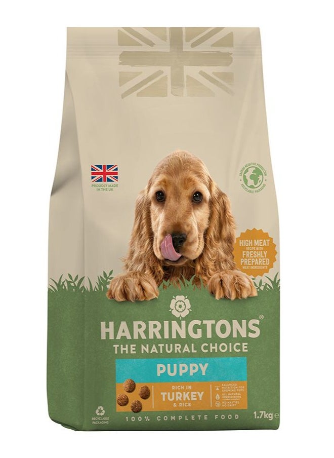 HARRINGTONS - Complete Turkey & Rice Dry Puppy Food - Image 1
