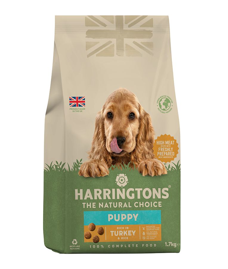Harringtons Complete Turkey & Rice Dry Puppy Food
1.7kg - Image 1